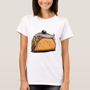 Taco Trump Always Chickens Out Political Humour Ta T-Shirt
