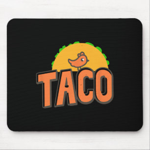 Taco Trump Logo Trump Always Chickens Out Trump Ch Mouse Mat