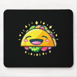 Taco Tuesday Cute Funny Cinco De Mayo Taco Bout Me Mouse Mat