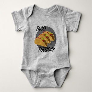 Taco Tuesday Design - Baby Jersey Bodysuit