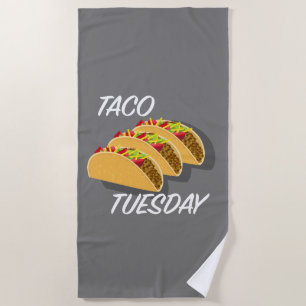 Taco Tuesday Design - Beach Towel