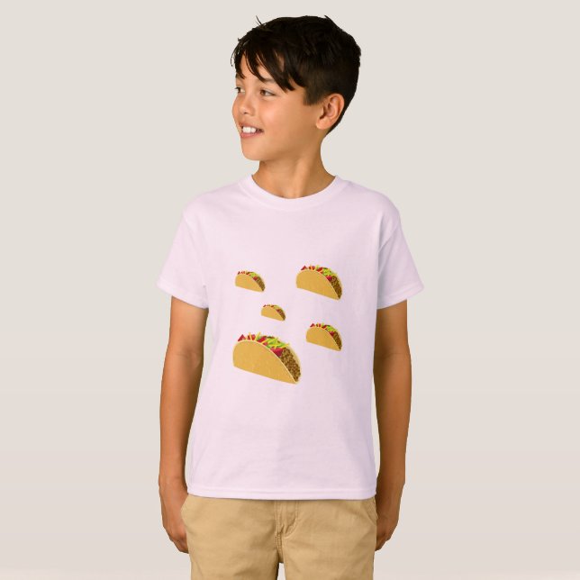 Taco Tuesday Design - Kids' Basic T-Shirt (Front Full)