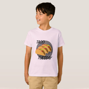 Taco Tuesday Design - Kids' Basic T-Shirt