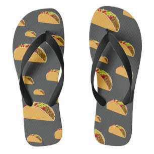 Taco Tuesday Design - Kids Flip Flops