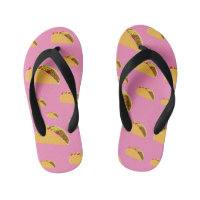 Taco Tuesday Design - Kids Flip Flops