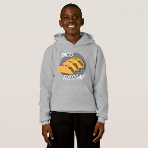 Taco Tuesday Design - Kids' Pullover Hoodie