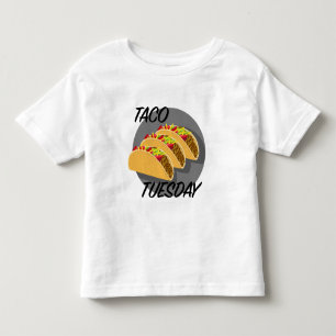 Taco Tuesday Design - Toddler Fine Jersey T-Shirt