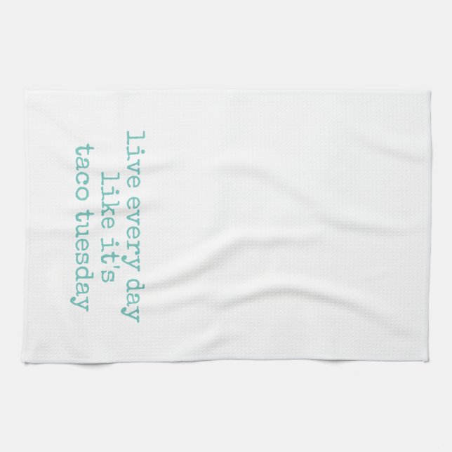 Taco Tuesday Kitchen Towel (Horizontal)