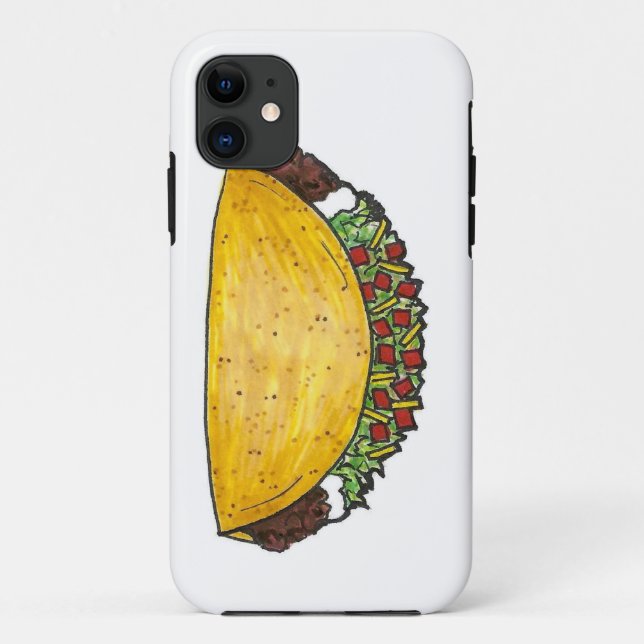 Taco Tuesday Mexican Food Tacos Foodie Case (Back)