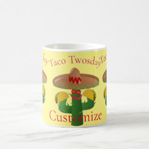 Taco Tuesday Saguaro Cactus Thunder_Cove Coffee Mug