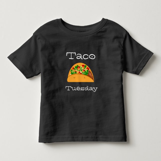 Taco Tuesday Toddler T-Shirt (Front)