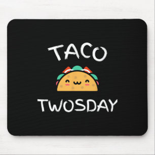 Taco Twosday Birthday Party Dos Toddler Cinco De M Mouse Mat