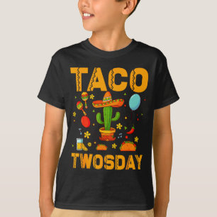 Taco twosday cinco de mayo 2 year old boy girl T-Shirt
