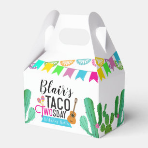 Taco Twosday Favour Box