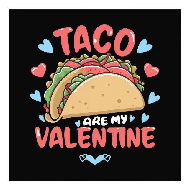 Taco-valentine Photo Print (Front)