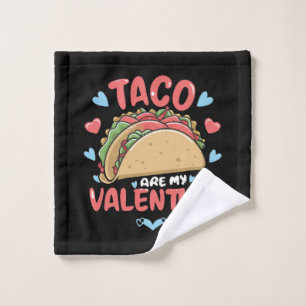 Taco-valentine Wash Cloth
