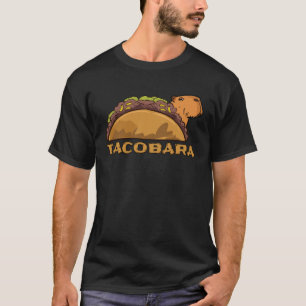 Tacobara Taco Capybara Rodent Gnawer Animal T-Shirt