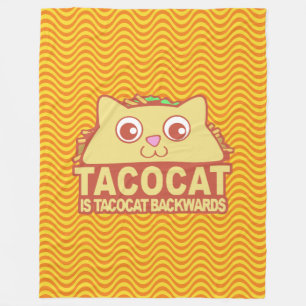 Tacocat Backwards II Epica Fleece Blanket