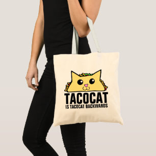 Tacocat Backwards Tote Bag