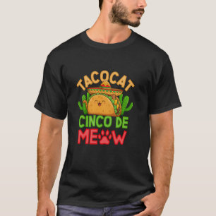 Tacocat Cinco De Meow Festival Vibes T-Shirt