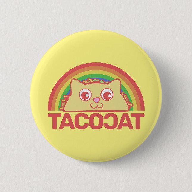 Tacocat Deluxe 6 Cm Round Badge (Front)