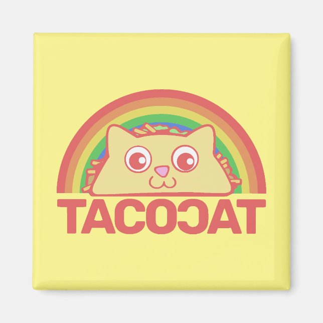 Tacocat Deluxe Magnet (Front)