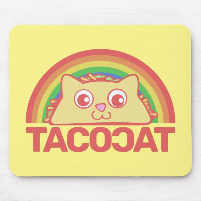 Tacocat Deluxe Mouse Mat (Front)