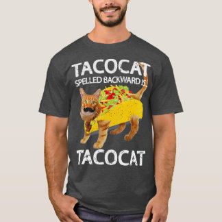 Tacocat  Funny Cat Taco Lover  Kitty Tacos  T-Shirt
