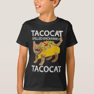 Tacocat Funny Cat Taco Lover Tee Kitty Tacos Shirt