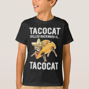 Tacocat Spelled Backward Is... Tacocat For Tacosan T-Shirt