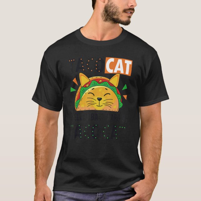 Tacocat Spelled Backward Is Tacocat Love Cat And T T-Shirt (Front)