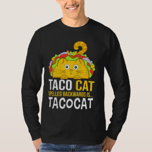 Tacocat Spelled Backward Is Tacocat Love Cat And T T-Shirt