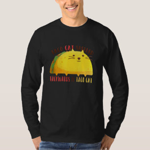 Tacocat Spelled Backward Is Tacocat Taco Mexican F T-Shirt
