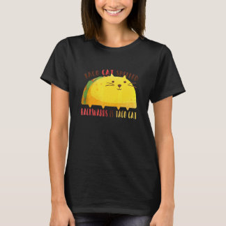 Tacocat Spelled Backward Is Tacocat Taco Mexican F T-Shirt