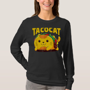 Tacocat Spelled Backwards Cat Taco Mexican 1 T-Shirt