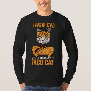 Tacocat Spelled Backwards Is Taco Cat Cinco De May T-Shirt