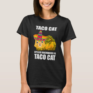 Tacocat Spelled Backwards Is Tacocat Cino De Mayo T-Shirt