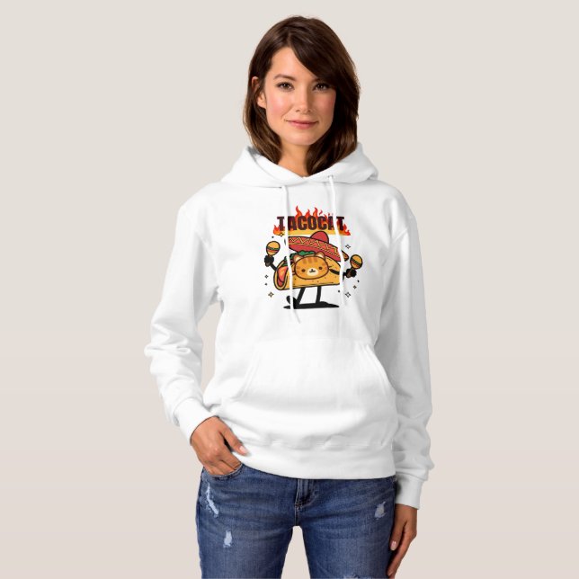 Tacocat Spelled Backwards Is Tacocat Hoodie (Front Full)