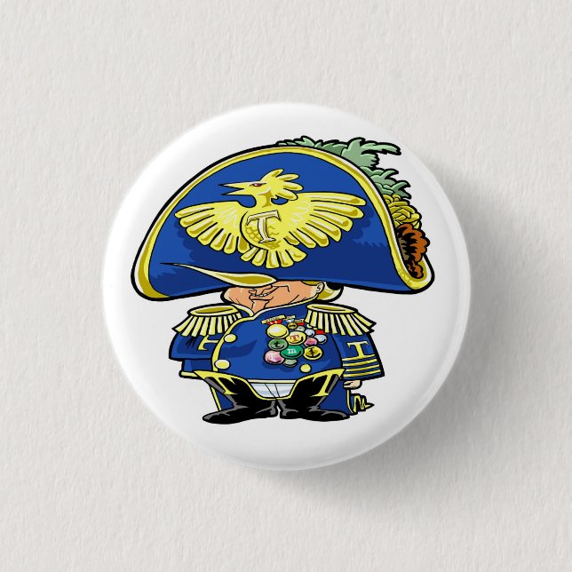 Tacoleon Tinyhands 3 Cm Round Badge (Front)