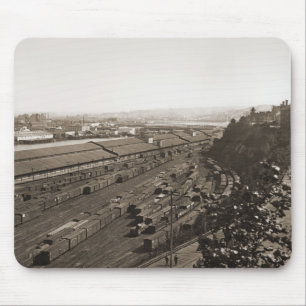 Tacoma Moon Yard and Tideflats Mouse Mat