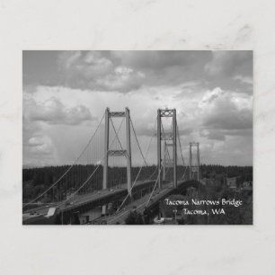 Tacoma Narrows Bridge Postcard