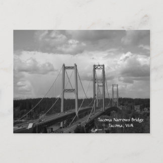 Tacoma Narrows Bridge Postcard