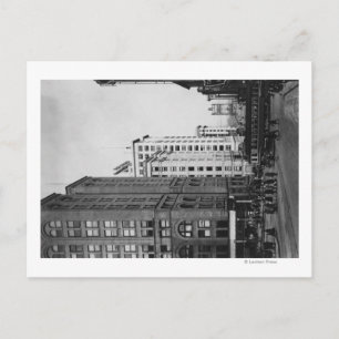 Tacoma, WA - Downtown Main Streets View Postcard