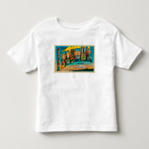 Tacoma, Washington - Large Letter Scenes 2 Toddler T-Shirt