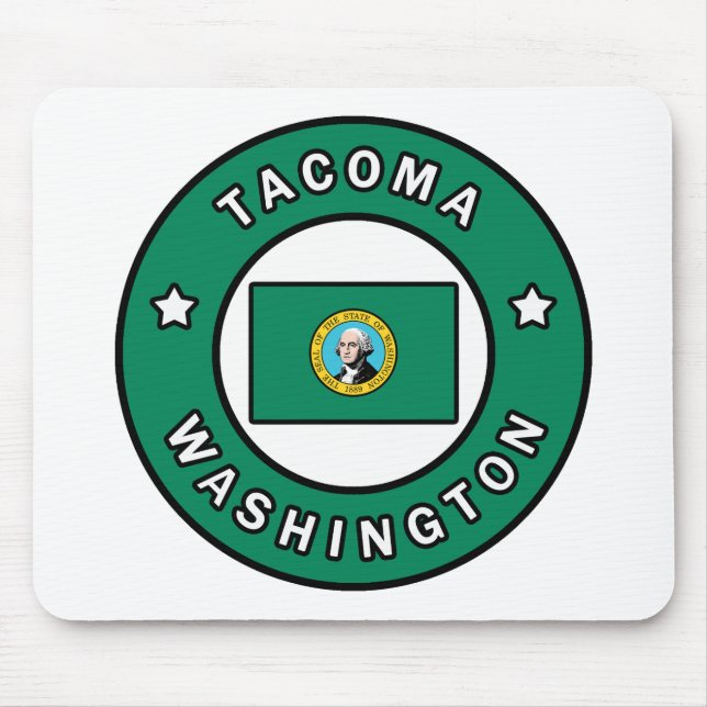 Tacoma Washington Mouse Mat (Front)