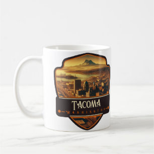 Tacoma, Washington  Vintage Coffee Mug