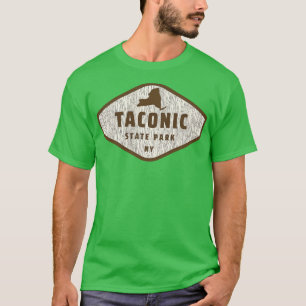 Taconic State Park New York Tree Log Texture Woode T-Shirt