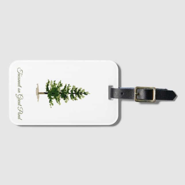 Taconnet Luggage Tag (Front Horizontal)
