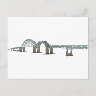 Tacony Palmyra Bridge: 3D Model: Postcard