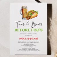 Tacos and Brews Before I Do's! Couples Shower